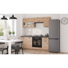 Augšējais stūra skapītis PK10/PF05, Ozols cremona